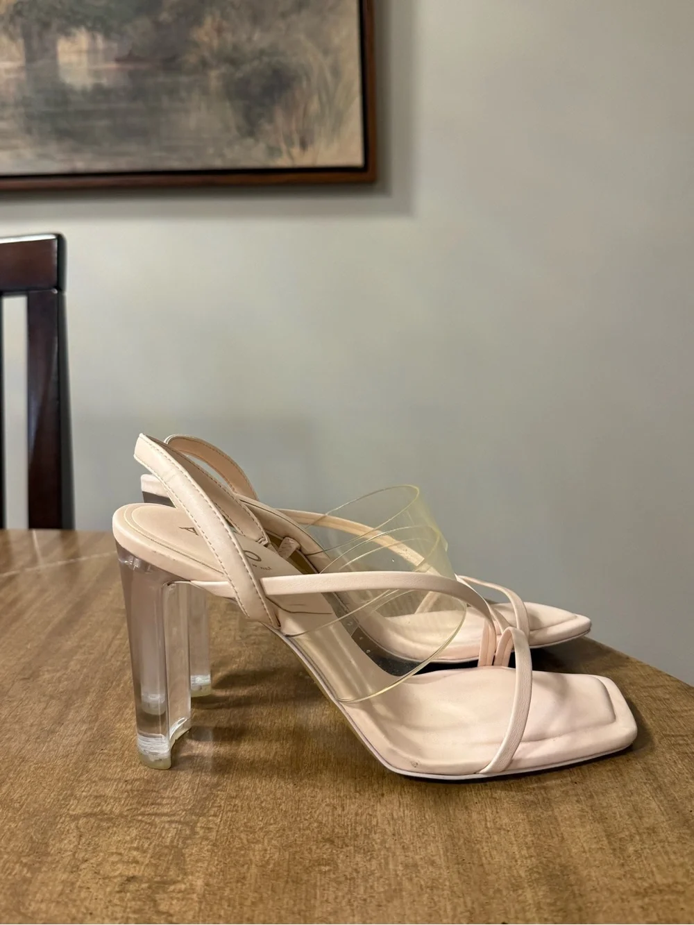 ALDO baby pink heels